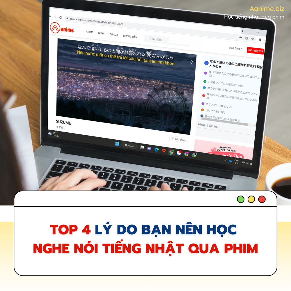 học tiếng Nhật qua anime, anime giúp học tiếng Nhật, học từ vựng tiếng Nhật qua anime, phương pháp học tiếng Nhật với anime, anime cho người mới học tiếng Nhật, cải thiện tiếng Nhật với anime, học ngữ pháp tiếng Nhật qua anime, anime học tiếng Nhật hiệu quả, học nghe tiếng Nhật với anime, xem anime để học tiếng Nhật