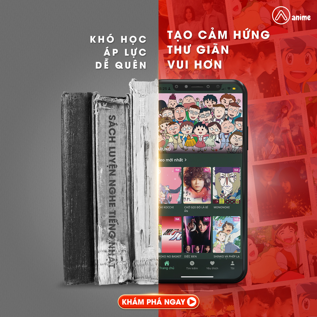 Học tiếng nhật qua phim, học tiếng nhật qua anime, luyện nghe tiếng nhật qua phim, web phim anime, anime mới nhất, anime vietsub, phim anime