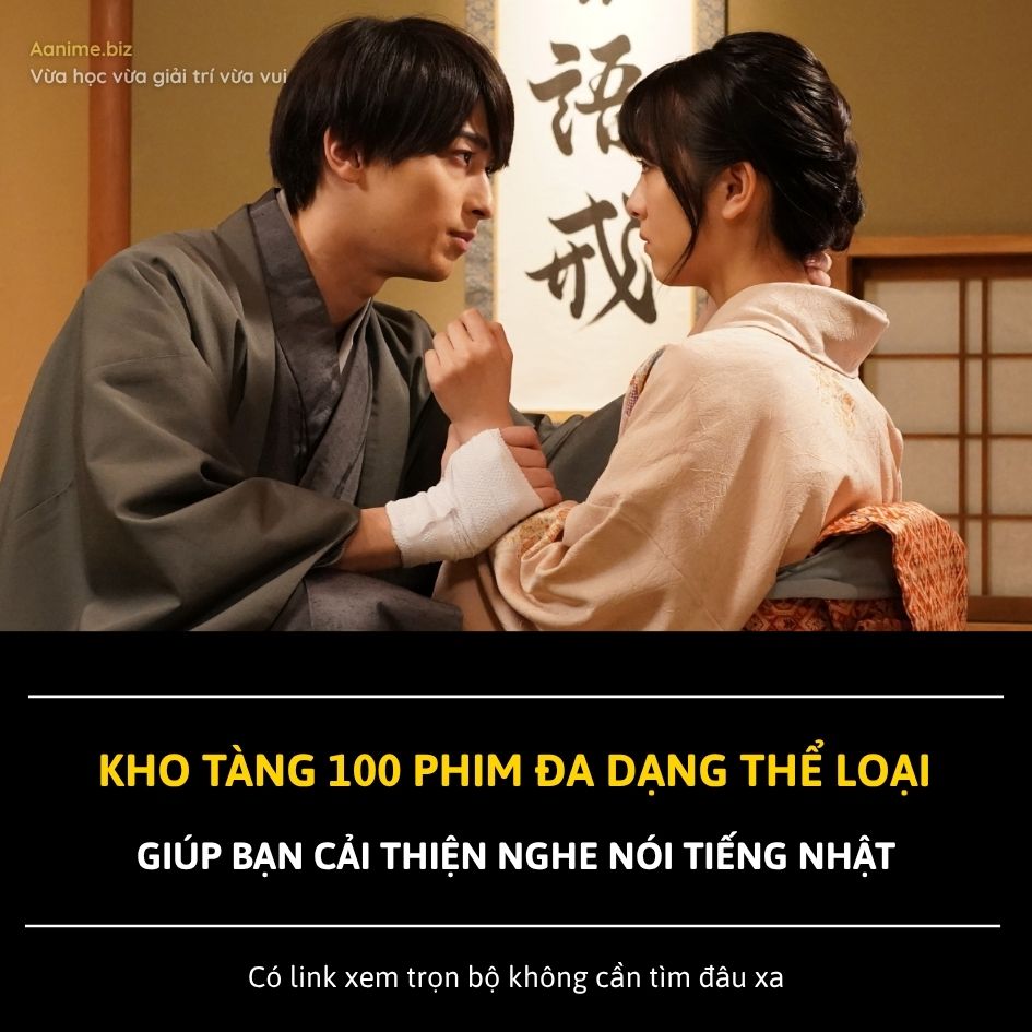 học giao tiếp tiếng Nhật, học tiếng Nhật qua phim, luyện nghe tiếng Nhật, luyện kaiwa tiếng Nhật, luyện phản xạ giao tiếp, vietsub, song ngữ, anime, phụ đề, hướng dẫn
