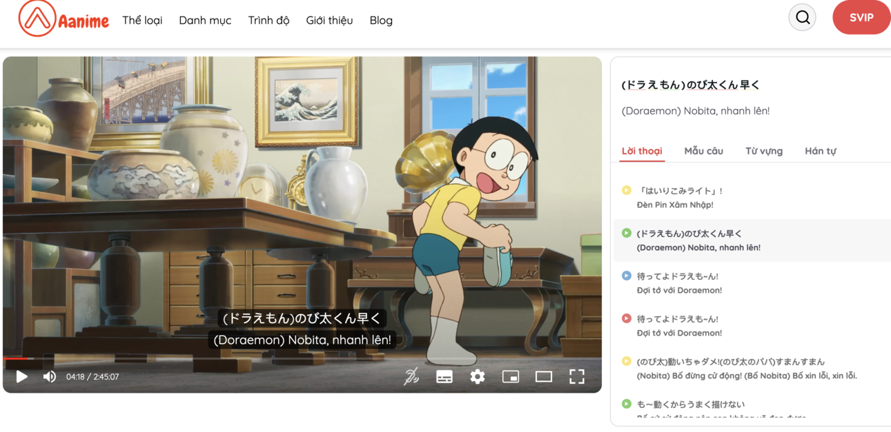 Học giao tiếp tiếng Nhật, tiếng Nhật giao tiếp, học tiếng Nhật qua phim, luyện nghe tiếng Nhật, luyện kaiwa tiếng Nhật, luyện phản xạ giao tiếp, vietsub, song ngữ, anime, phụ đề, hướng dẫn