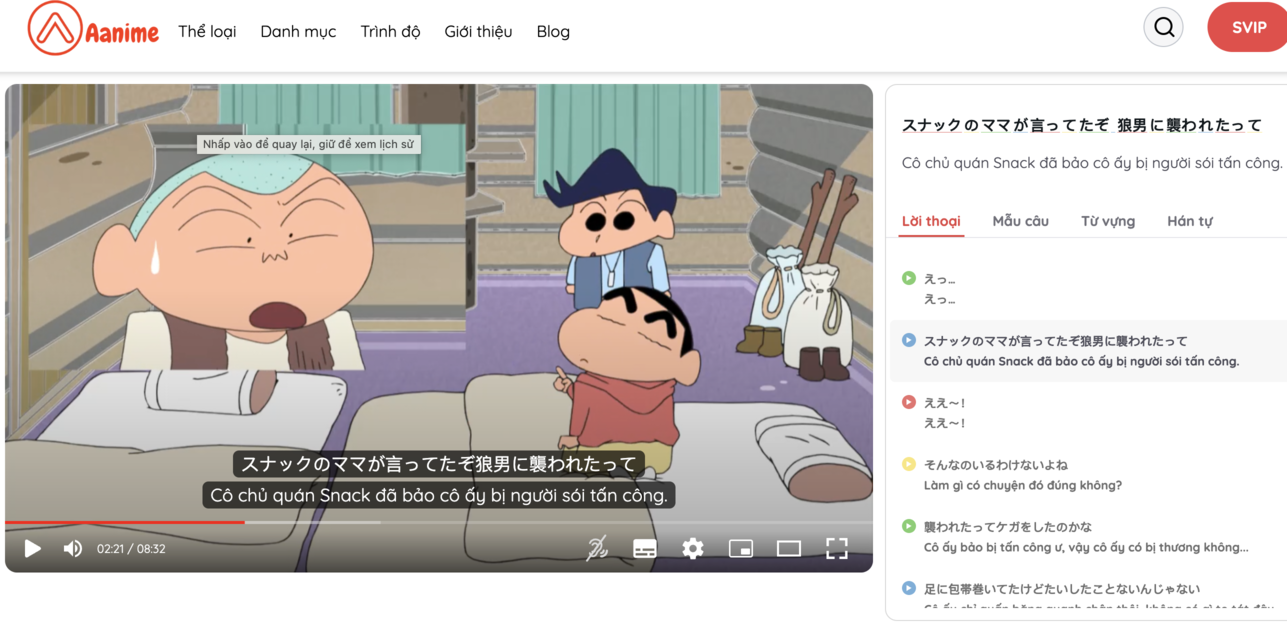 luyện nghe tiếng Nhật qua anime, học tiếng Nhật qua anime, anime học tiếng Nhật, nghe tiếng Nhật qua anime, anime luyện nghe tiếng Nhật, xem anime học tiếng Nhật, hội thoại tiếng Nhật anime