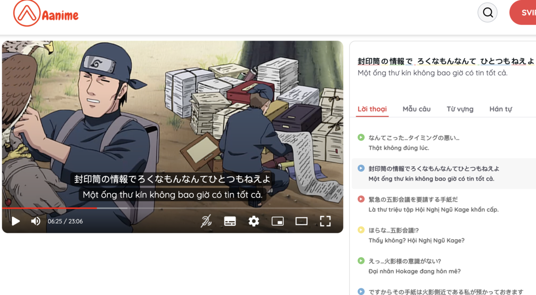 học tiếng Nhật qua phim, lộ tr&igrave;nh học tiếng Nhật qua phim, học tiếng Nhật qua anime, luyện nghe tiếng Nhật qua video, phụ đề đ&ocirc;i tiếng Nhật, học tiếng Nhật cho người mới